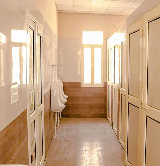 prefabricated toilets